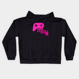 girl gamer Kids Hoodie